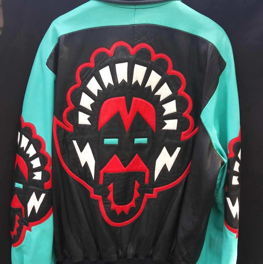 90's Michael Hoban North Beach Leather jacket 46